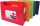 Suport orizontal Office box, Vital Colors, pliabil 10mm, culori asortate 